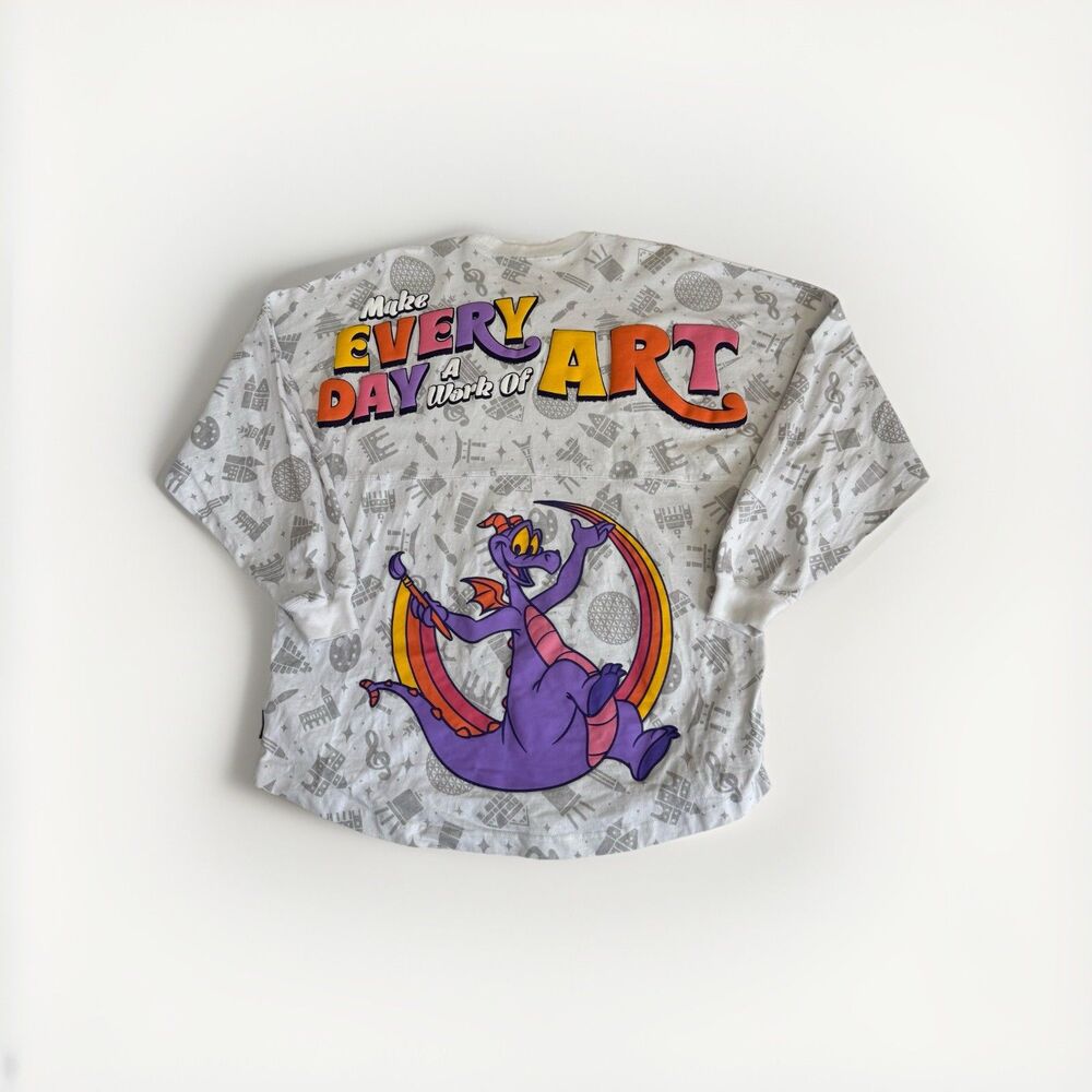 Disney Parks EPCOT Festival Of The Arts Figment Spirit Jersey Adult Large Rare